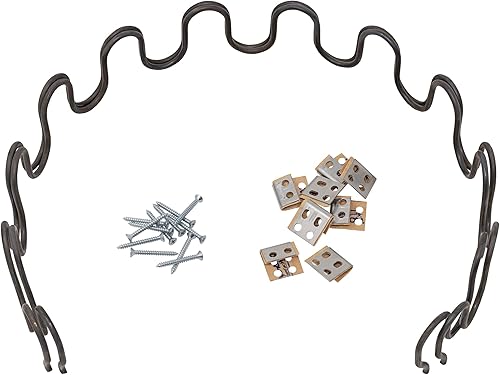 House2Home Reemplazo de resorte de tapicería de sofá de 27 pulgadas, kit de reparación de 2 unidades para muebles y sillas, incluye clips, tornillos