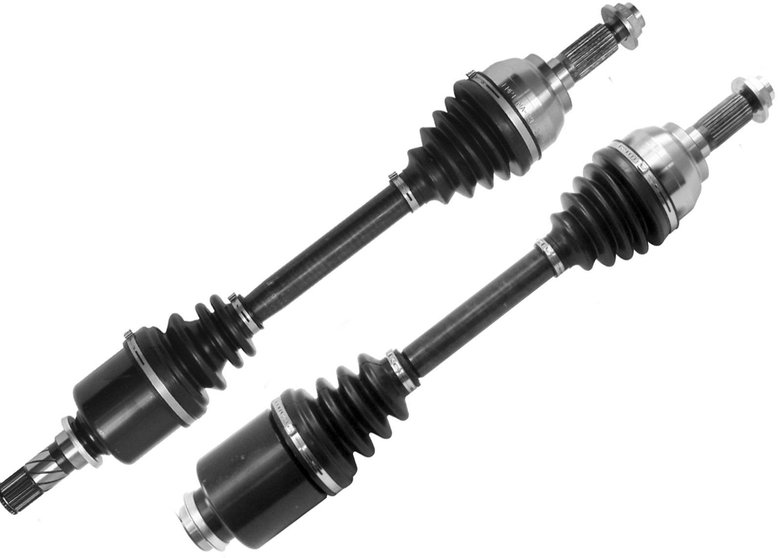 DTA DT1230120601 Front Driver & Passenger Sides Premium CV Axles (New Drive Axle Assemblies - 2 pcs)