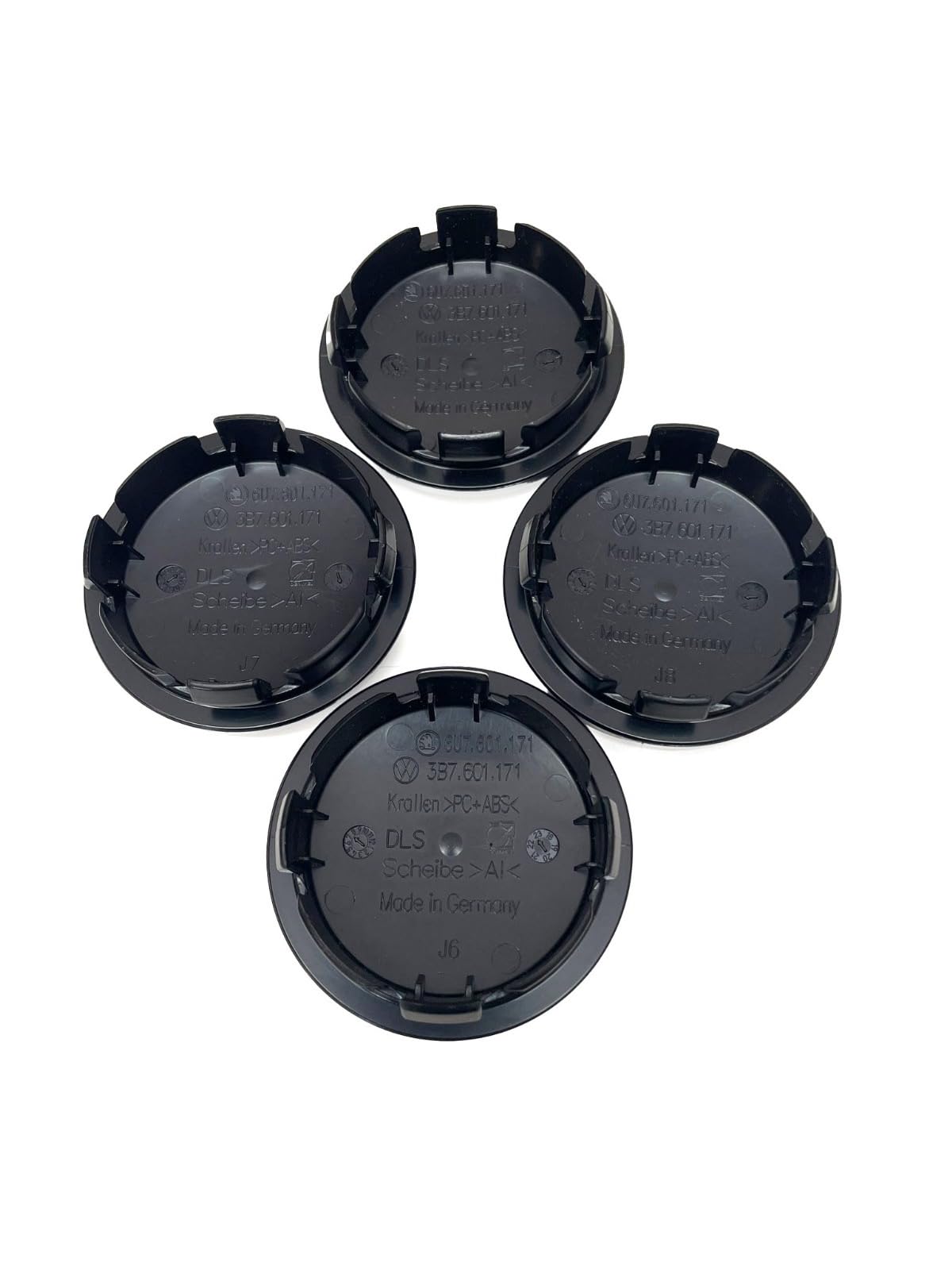 VW 4 coperture per mozzi originali 3B7601171, per cerchioni in alluminio FA2311
