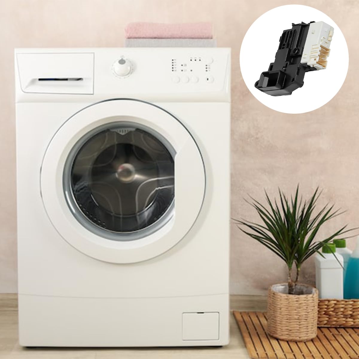 Deurhaak Wasmachine, Wasmachine MFG63099101, AGF77417823 LG Wasmachine, Wasmachine MFG63099101, AGF77417823 LG
