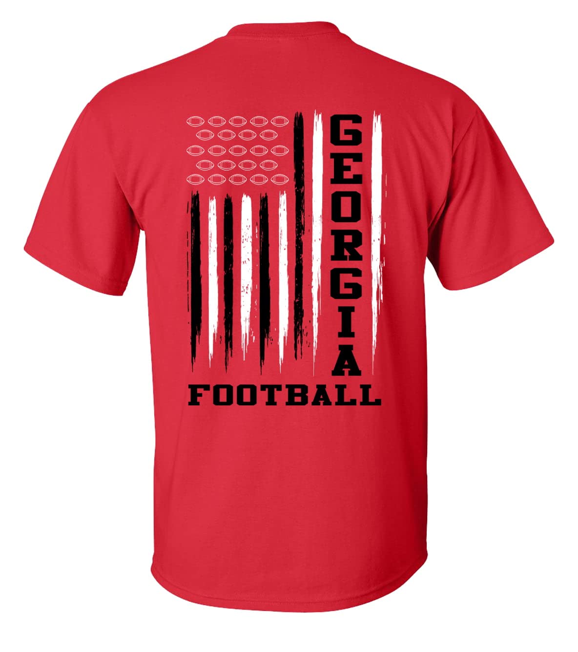 Trenz Shirt Company Flag Football USA Short Sleeve T-Shirt