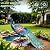 Kircust Metal Peacock Statue for Outdoor Decor - 24" L Elegant Peacock Sculpture for Garden, Patio, Yard, or Home - Weatherproof & Handcrafted Peacock Art