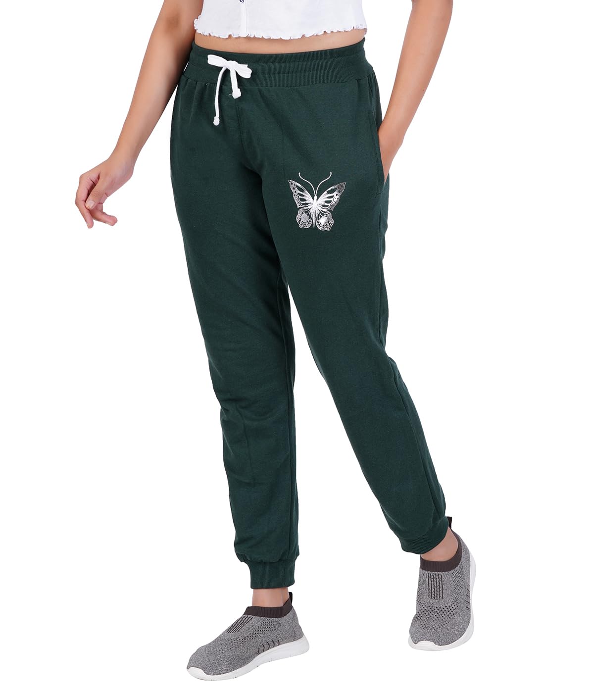 t2f Women's Regular Fit Mid Rise Track Pant-picture-25