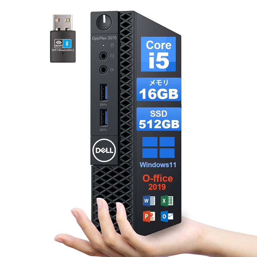 Amazon.co.jp: 【整備済み品】デル超ミニデスクトップ PC