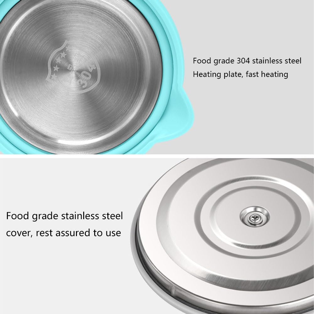 PAHION 0,6L Bouilloire De Voyage Électrique Pliable Batterie De Cuisine en Silicone De Qualité Alimentaire avec Gobelet Pliable Eau Bouillante Rapide pour Le Camping Et Les Voyages