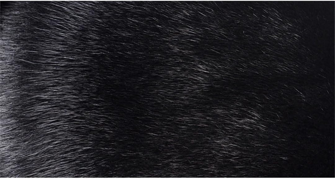 Gorro de invierno para hombre, de piel de visón, grueso y cálido, gorro de piel de invierno, gorro de regalo, gorro de calidad, Café 1, 59-61