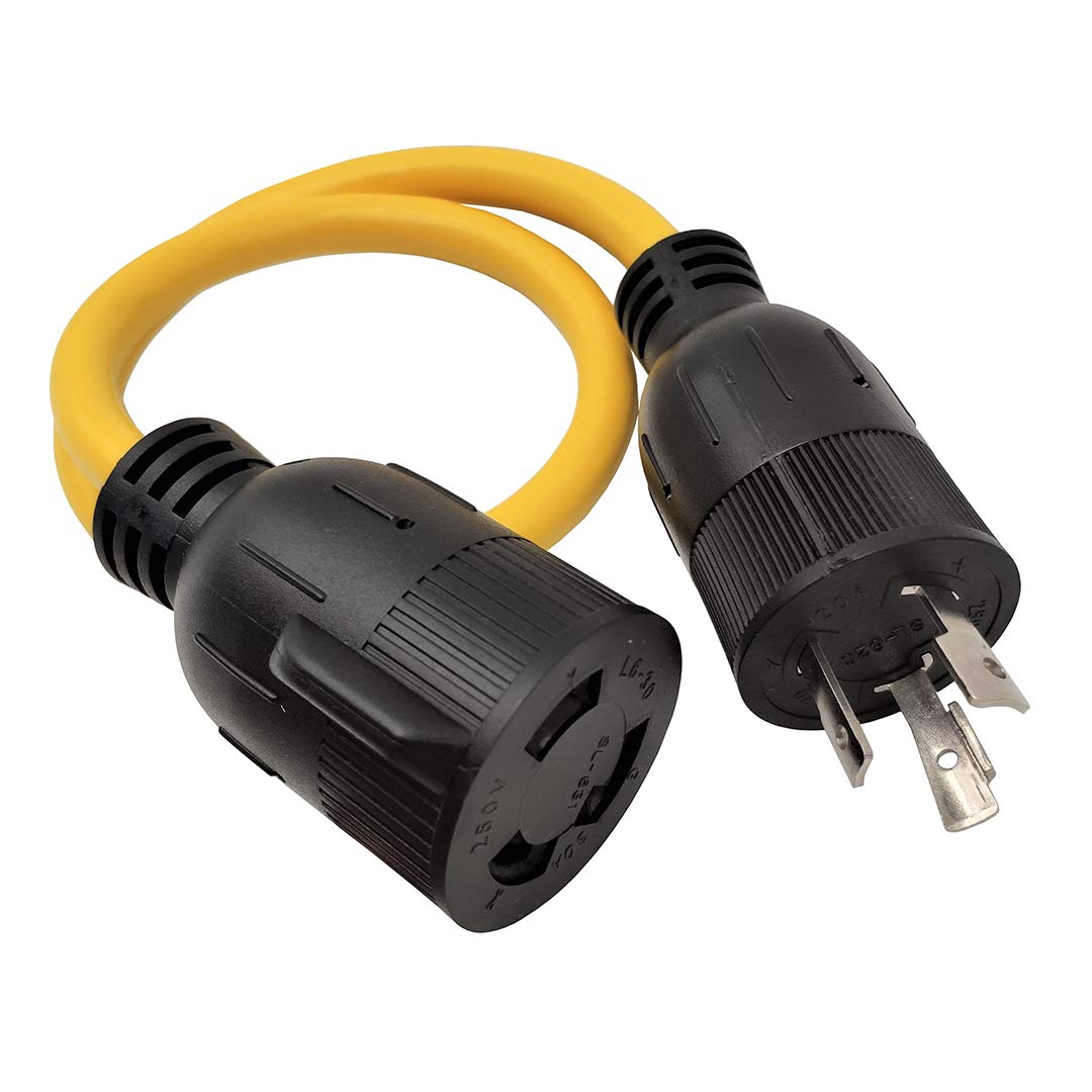 Amazon.com: Parkworld 61797 NEMA L6-20P to L6-30R Adapter