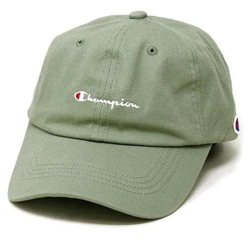 [チャンピオン] キャップ CAP cap くすみカラー グリーン 緑 コットンツイル 春夏 秋冬 フリーサイズ (56cm〜59cm) ミント