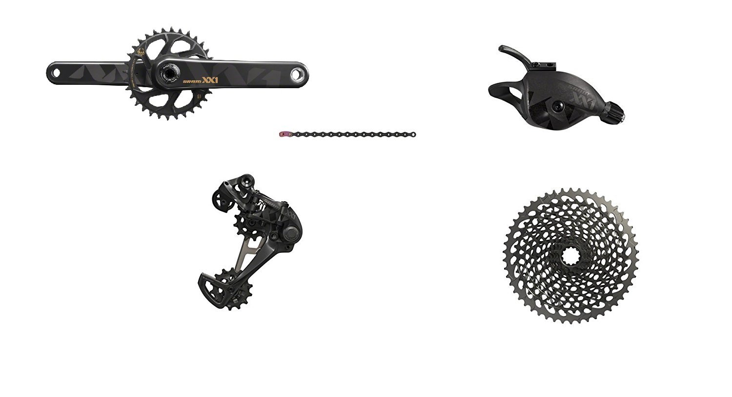 SRAM, XG-1290 Stealth Ring Set, Cassette Spacer, 10-46, Kit