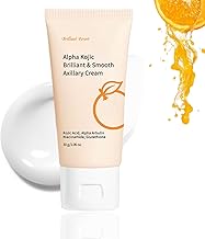 Kojic Acid Underarm Brightening Cream – Skin Lightening Cream for Armpits, Knees & Inner Thighs – Korean Skincare for Bikini & Intimate Areaswith Niacinamide & Arbutin – Fast-Absorbing, Odor-Reducing