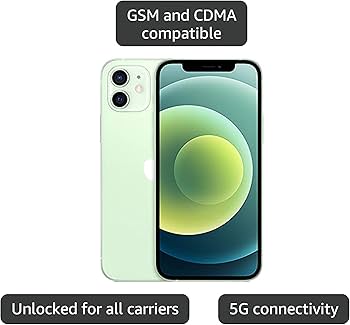 Amazon.com: Apple iPhone 12 Mini, 128GB, Green - Unlocked (Renewed