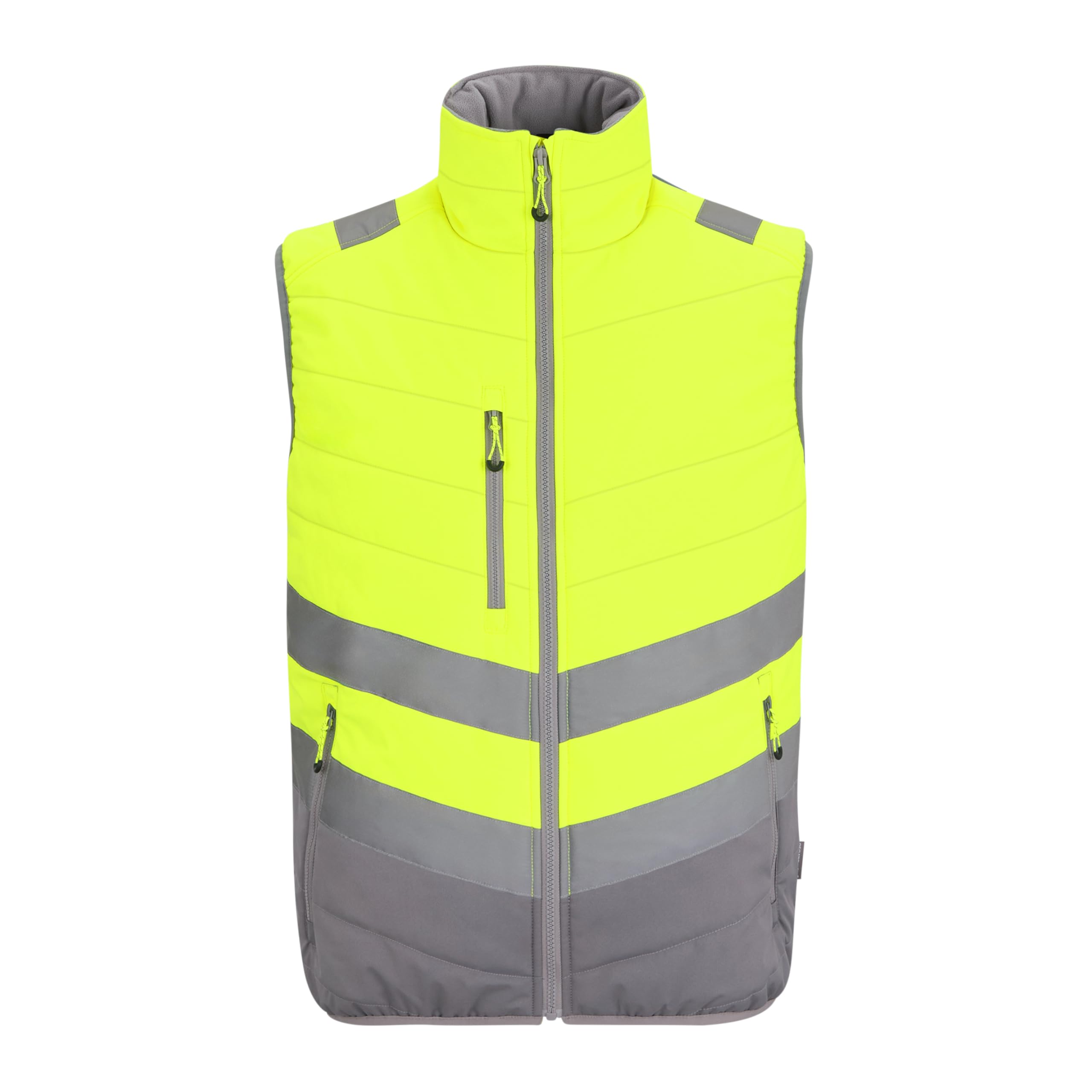 Regatta Men's Yellow Hi-Vis 2-Tone Thermal Bodywarmer in Size 4XL, Sports Direct