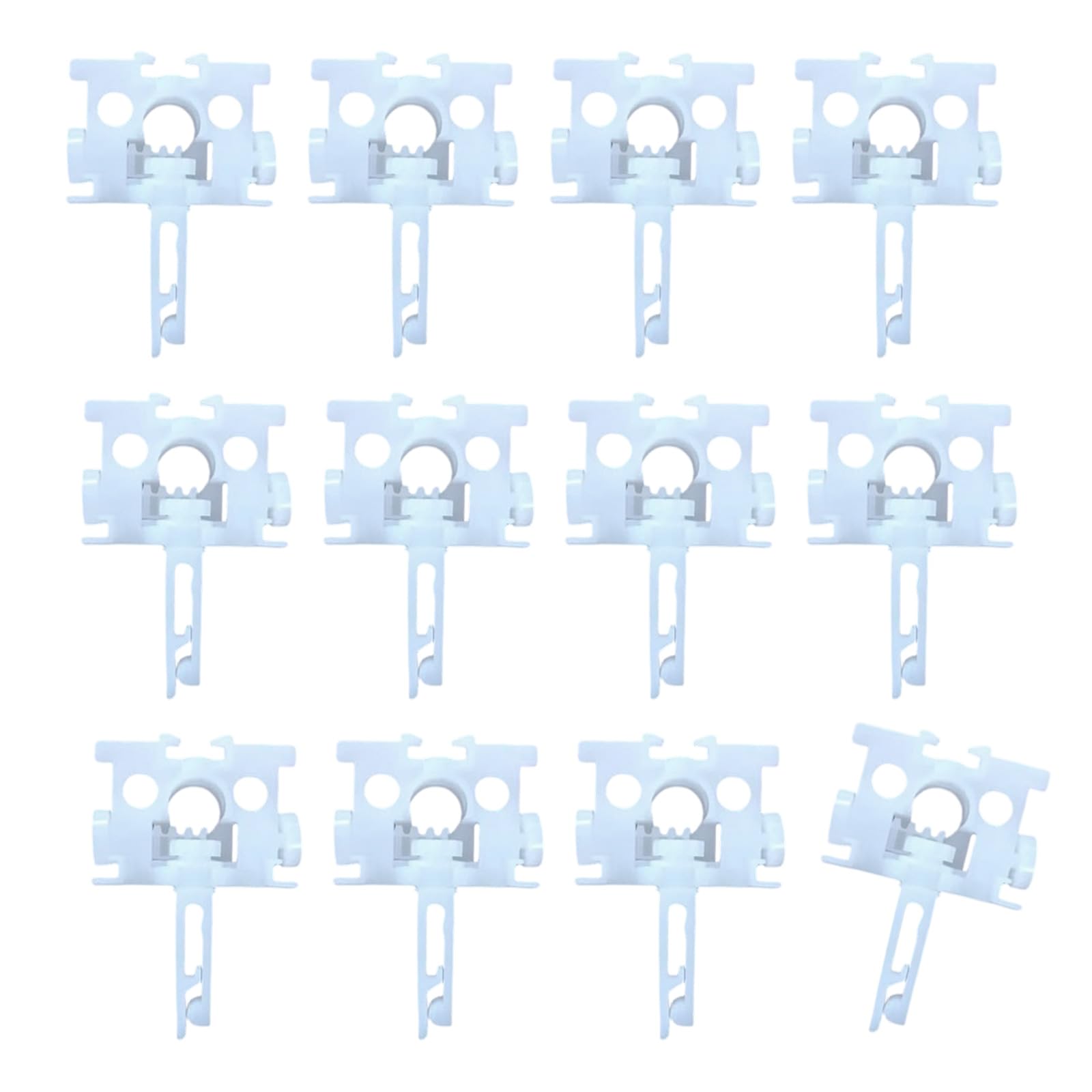 Xjdzineq Vertical Blinds Replacement Parts Blind Repair Carriers with Stems and Gear Verticals Blinds Set Blind Carriers with Stems and Gear