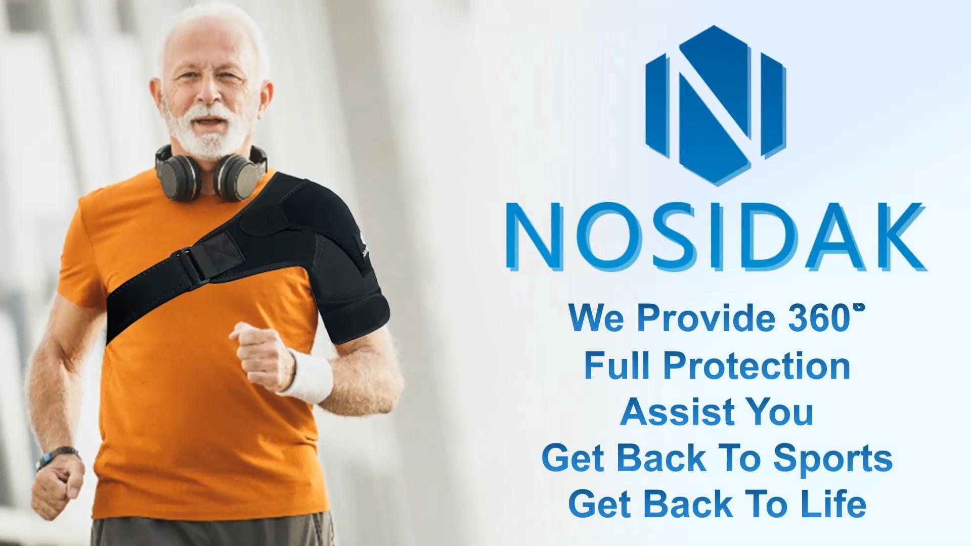 Amazon.com: NOSIDAK Shoulder Brace - Shoulder Compression Sleeve