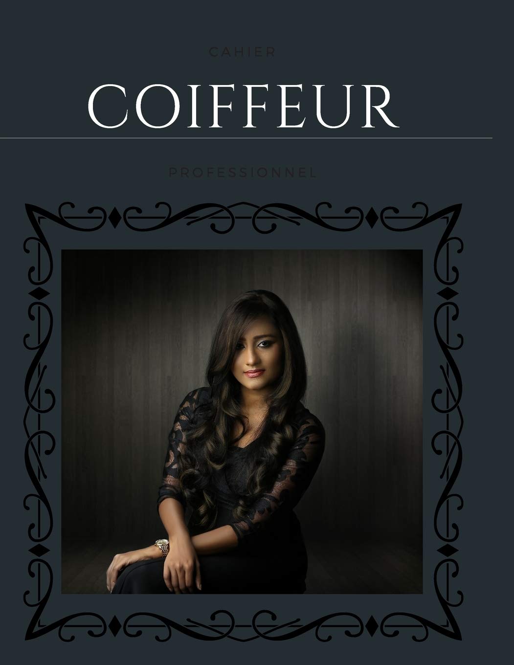 Cahier  coiffeur  professionnel: Carnet de Rendez-vous A4 - 110 Pages de RDV - Carnet de Rendez-vous Salon de Coiffure (Cahier de rendez vous  coiffeur )