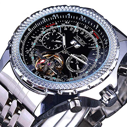TIME100 Orologio Cronografo Uomo Quadrato con Calendario | FindTheDeal