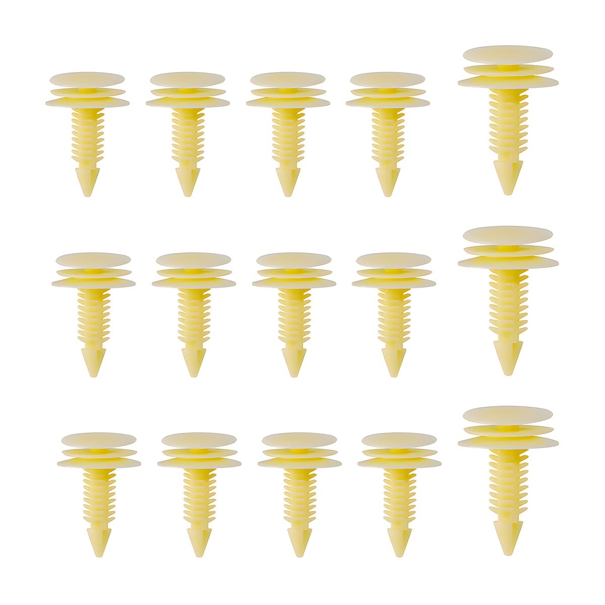 15 PCS Front Door Trim Panel Retainers Clips OEM Number 10153057 Automotive Body Part Fastener Clips Replacement for