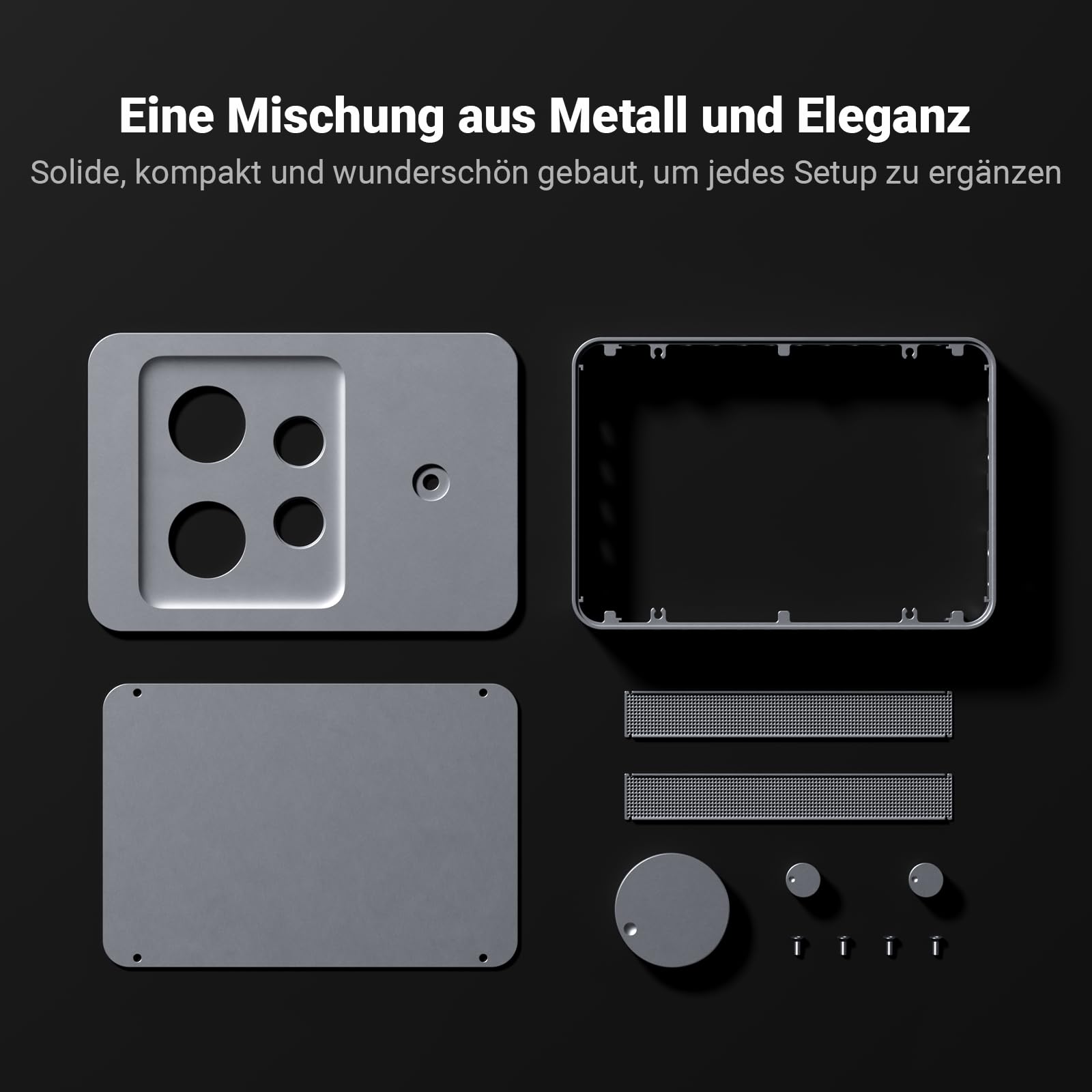 Fosi Audio GR70 Röhren Kopfhörer Verstärker, Authentische Röhren-Verstärkung Preamp mit Vakuum, Mini-HiFi-Vorverstärker für Home Audio, 3.5mm & 6.35mm Klinkenbuchsen, Unterstützt 16-300 Ohm Impedanz