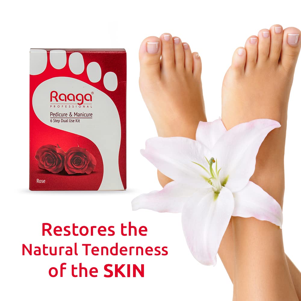 Raaga Professional Manicure Pedicure Rose 12 Sachets 63 g - Image 4 thumbnail