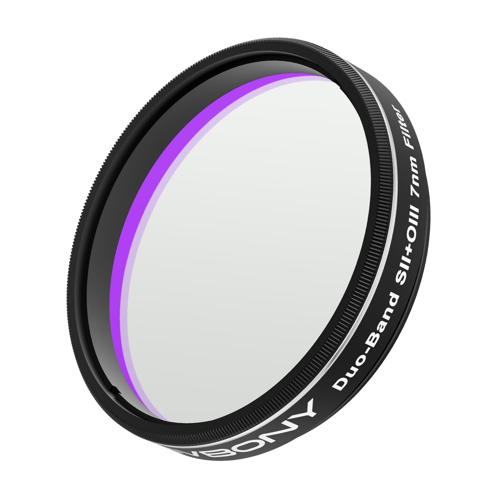 SVBONY SV220 Telescope Filter, SII & OIII 7nm Dual-Band 1.25" Nebula Filter, High Transmission Cut-Off Depth OD5, Use with One-Shot Color Camera, Reduce Light Pollution for Astrophotography