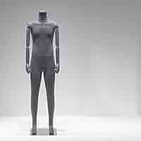 ホワイト マネキン 布製 金属スタンド❺ Amazon.co.jp: 男性マネキン全身モデルスタンド、金属ベース付き