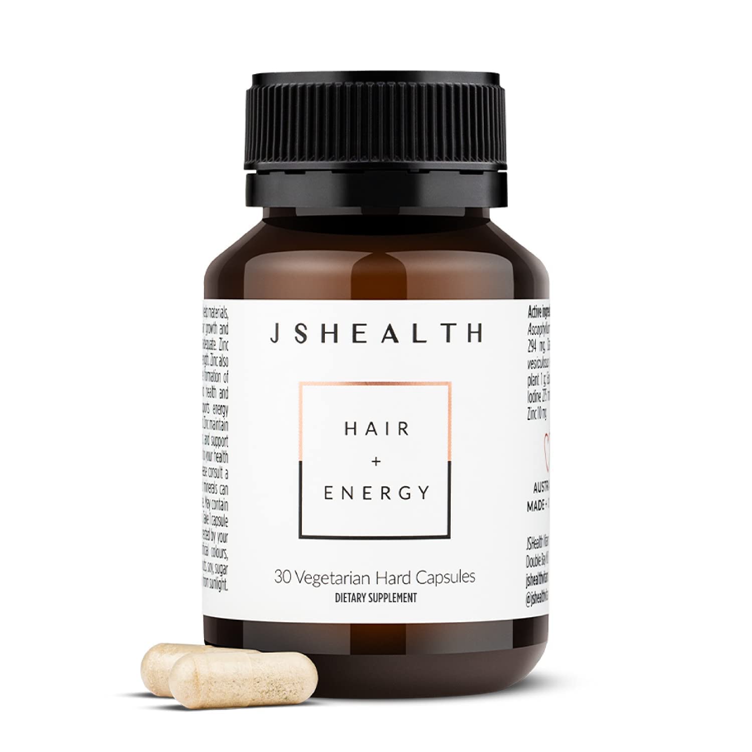 Buy JSHealth Vitamins Hair and Energy Formula Hair Growth Vitamins