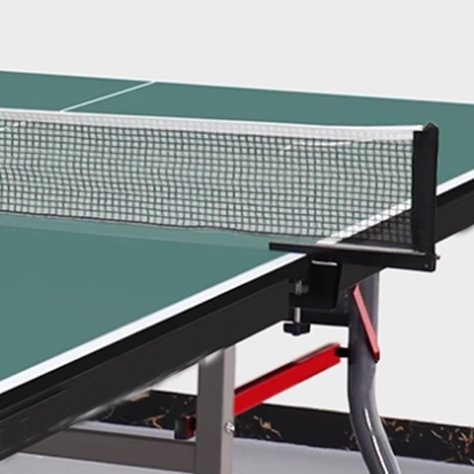Tavolo da ping pong per interni, tavolo da tennis da tavolo per casa, tavolo da tennis da tavolo standard pieghevole per interni, tavolo soldato, tavolo mobile con custodia