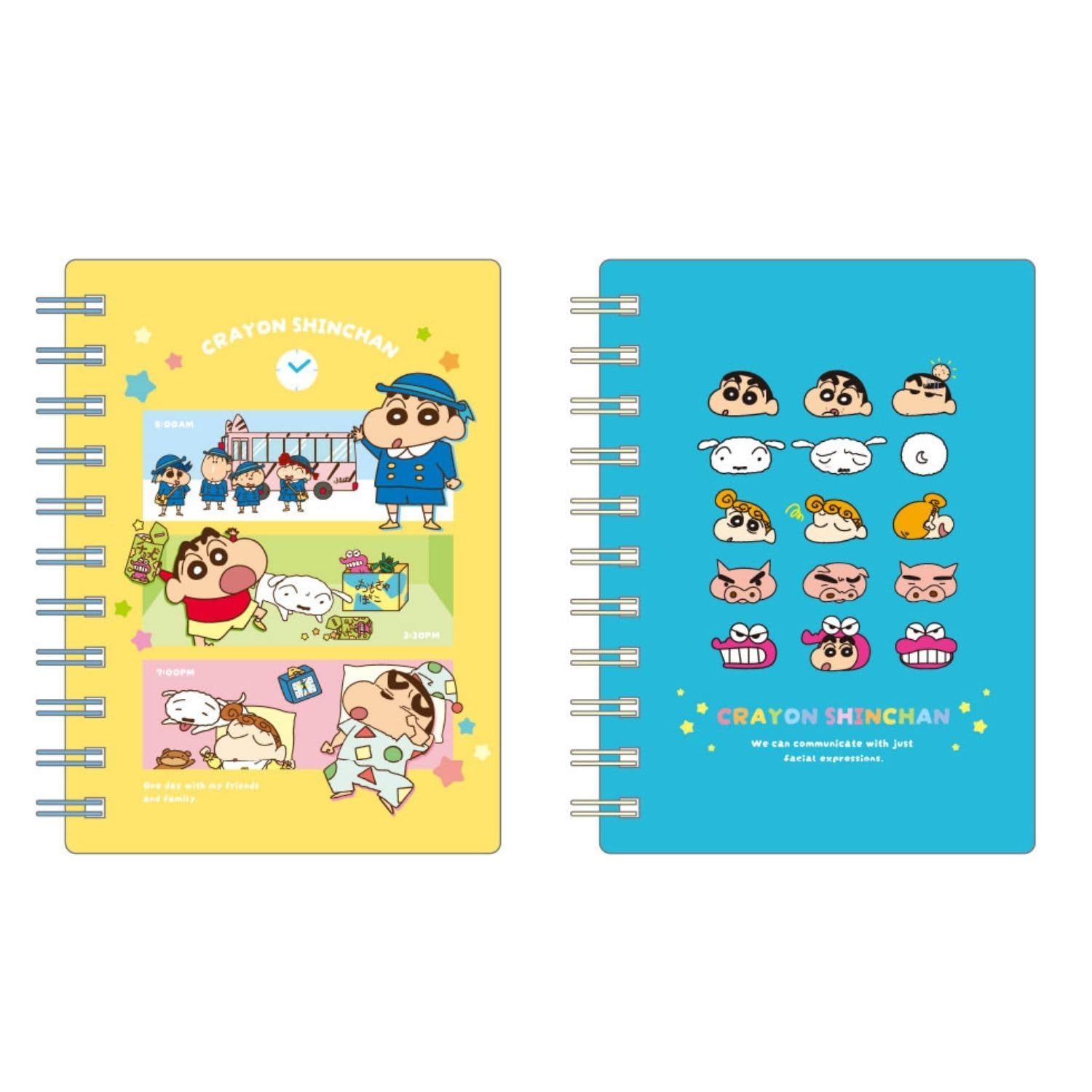 Amazon.co.jp: クレヨンしんちゃんちゅるっとA6リングノート表情