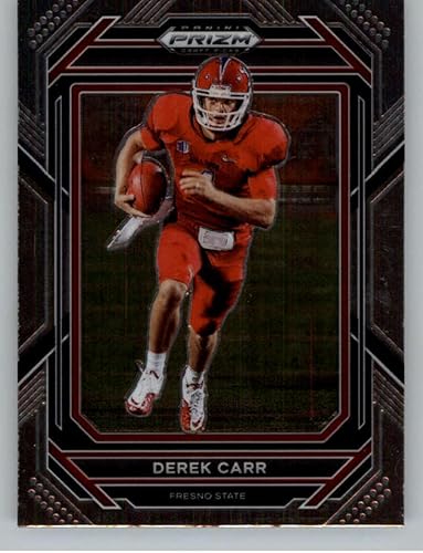 2023 Panini Prizm Draft Picks #29 Derek Carr Fresno State Bulldogs Official NCAA Football Card in Raw (NM or Better) Condition