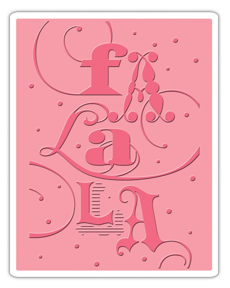 Craftwell USA Teresa Collins Embossing Folder, Woodgrain Cottage