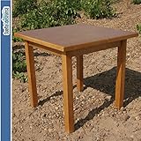 Mesa de Pino Color Miel de 90 x 90 cm