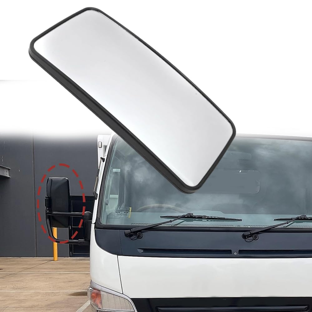 Espejo retrovisor para puntos ciegos Riloer, espejo retrovisor lateral para coche, espejo retrovisor para coche, compatible con Mitsubishi Canter Fuso FE FB FG, Derecha