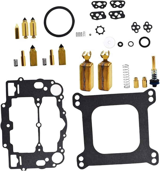 labwork Carburetor Repair Kit with Floats Replacement for Mercruiser
