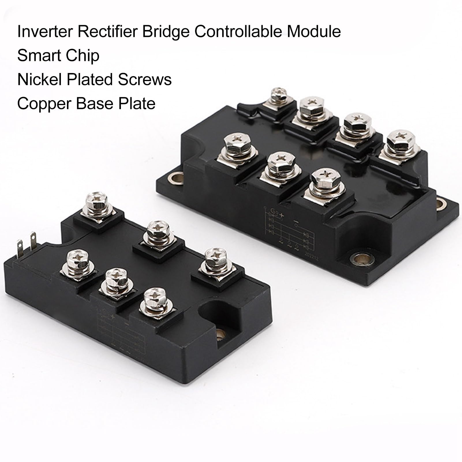 Generic Modulo di Alimentazione del Raddrizzatore del Ponte Eccellente Materiale per PC Base di Rame Facile Installazione per il Motorino Dignioso Carta di Avvio Morbido Compatto Compact Leggero