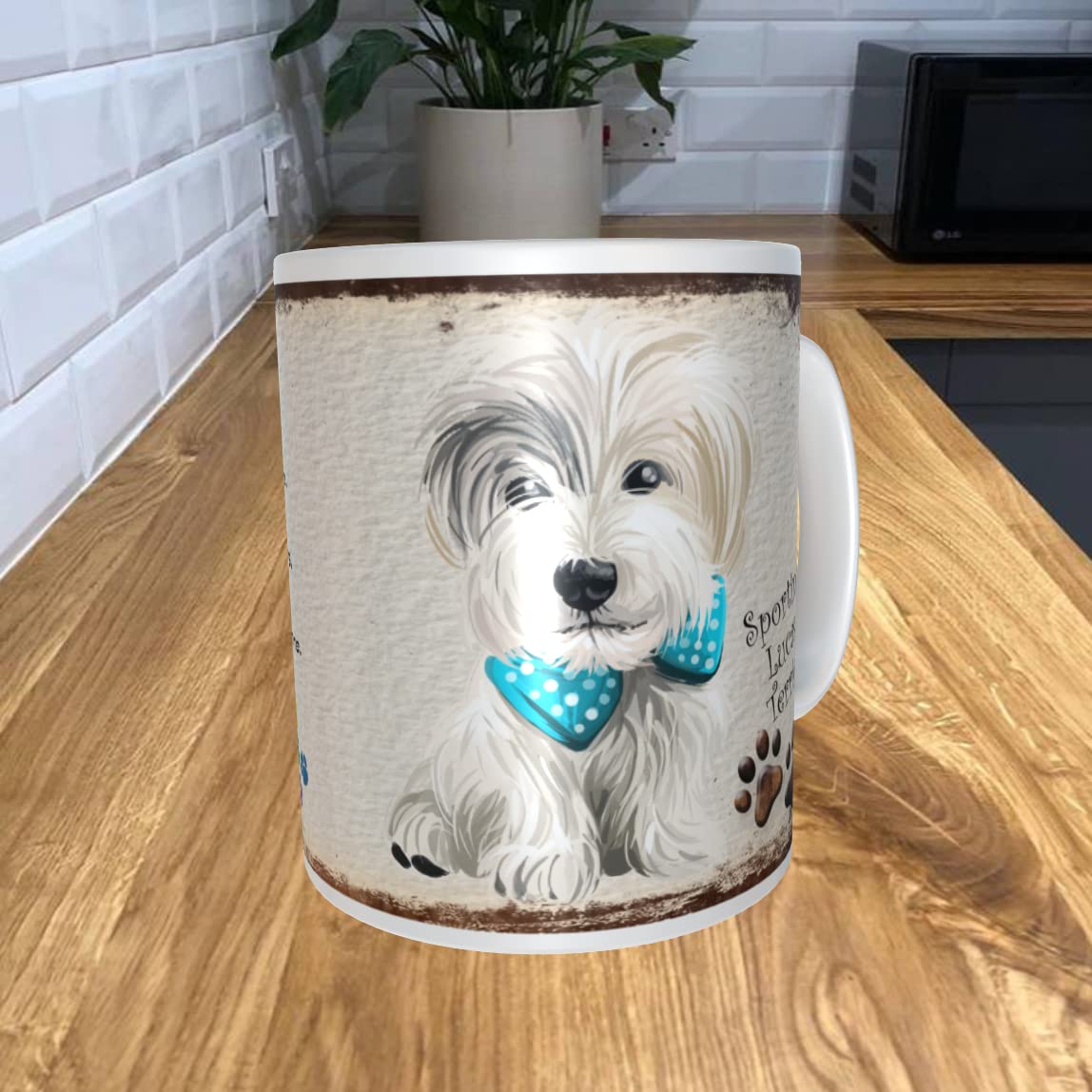 Shawprint Limited Sporting Lucas Terrier 11oz Coffee Mug My Dog's Rules Theme 1125DRMUG