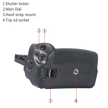 Amazon | DSTE プロ BG-E18 垂直 バッテリーグリップ のために