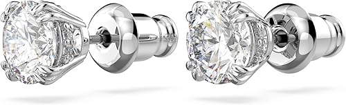 Miniatura 3 de Aretes de clavija perforados Swarovski Constella