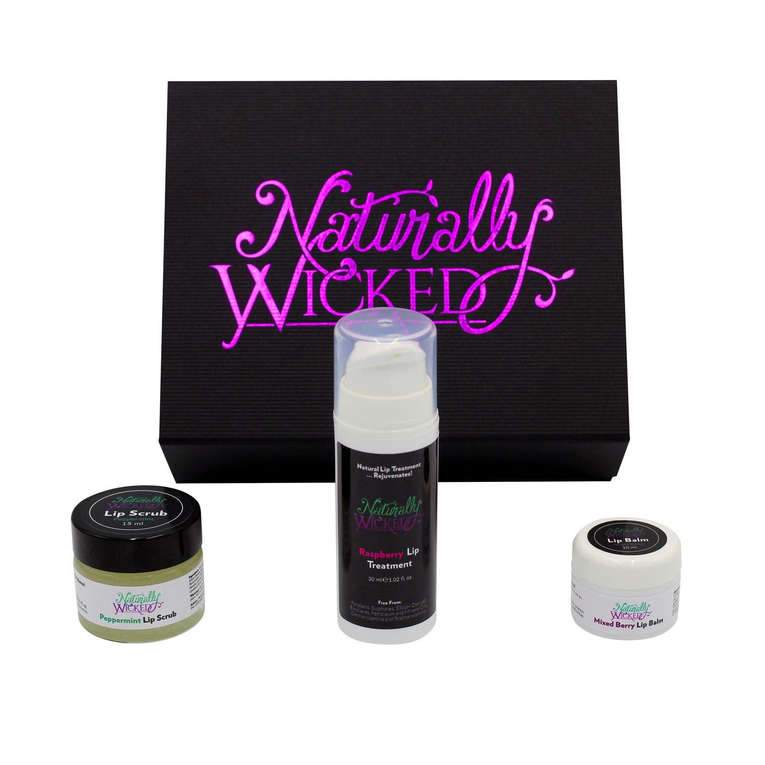 3 Step Lip Kit - Lip Scrub | Lip Treatment | Lip Balm (Coconut)