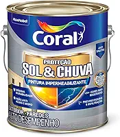 PROTEÇÃO SOL & CHUVA PINTURA IMPERMEABILIZANTE BRANCO 3,6L - CORAL