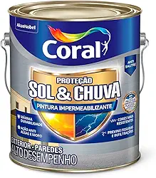 PROTEÇÃO SOL & CHUVA PINTURA IMPERMEABILIZANTE BRANCO 3,6L - CORAL