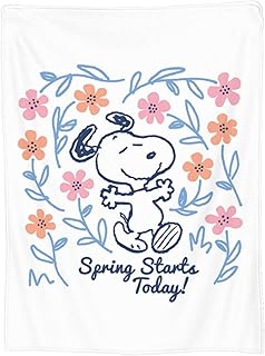 ブランケット スヌーピー ふわふわ 軽量 暖かい 四季対応 子供用 保育園 冷房対策 プレゼント 60″x50″