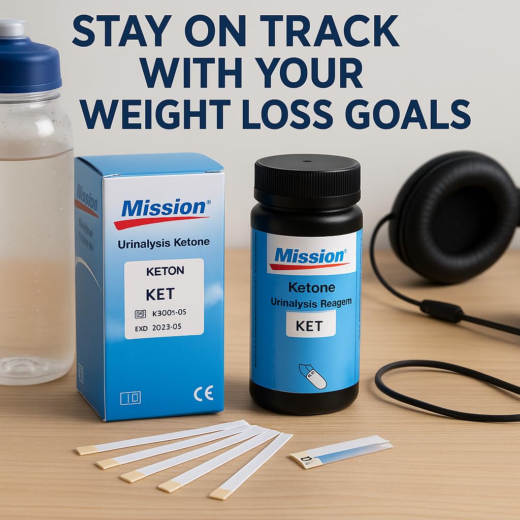Ketone Teststreifen für Low Carb Keto Diät 100 Streifen Messen Fettverbrennung Ketose Level