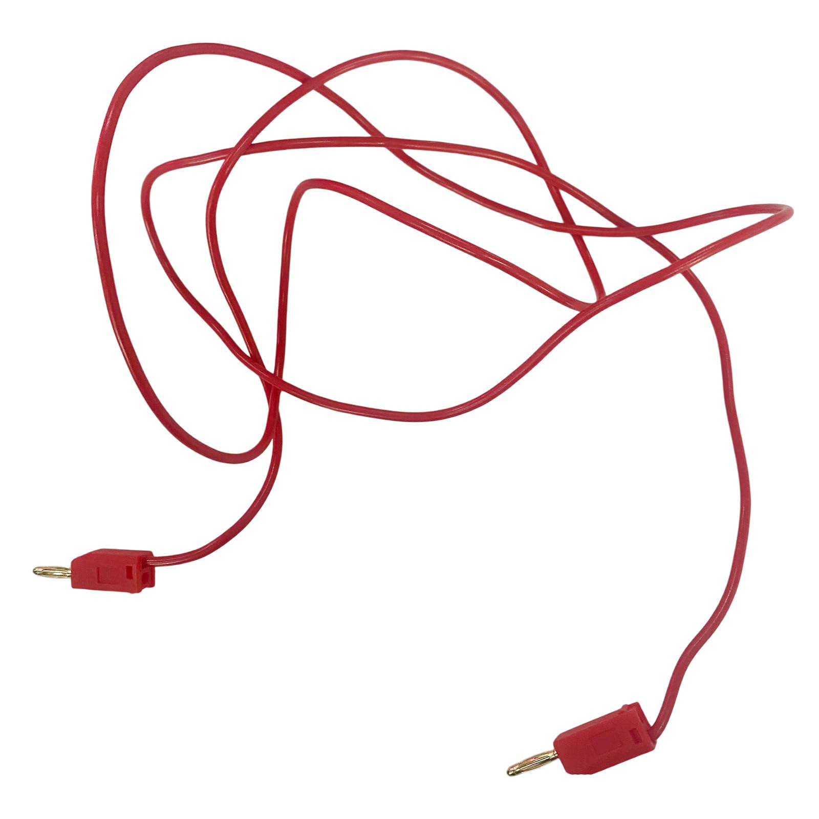 Msioytog Red Plate Layer Banana Plugs Cables 10Amp 600V Rating Strong Erosion Resistant For Electrical Instrument Gold Plate Probes