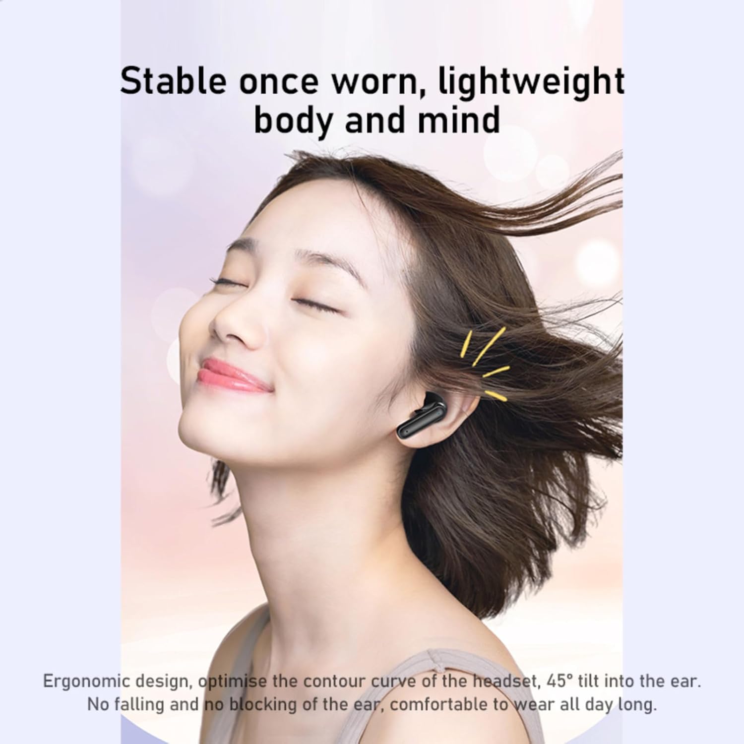 AWEI T71 Wireless Earbuds, Bluetooth Earbuds with Mic, Headphones IPX6 Waterproof, 35Hrs Playtime with Charging Case, Clear Calls Earphones for TV Smart Phone Laptop Sports