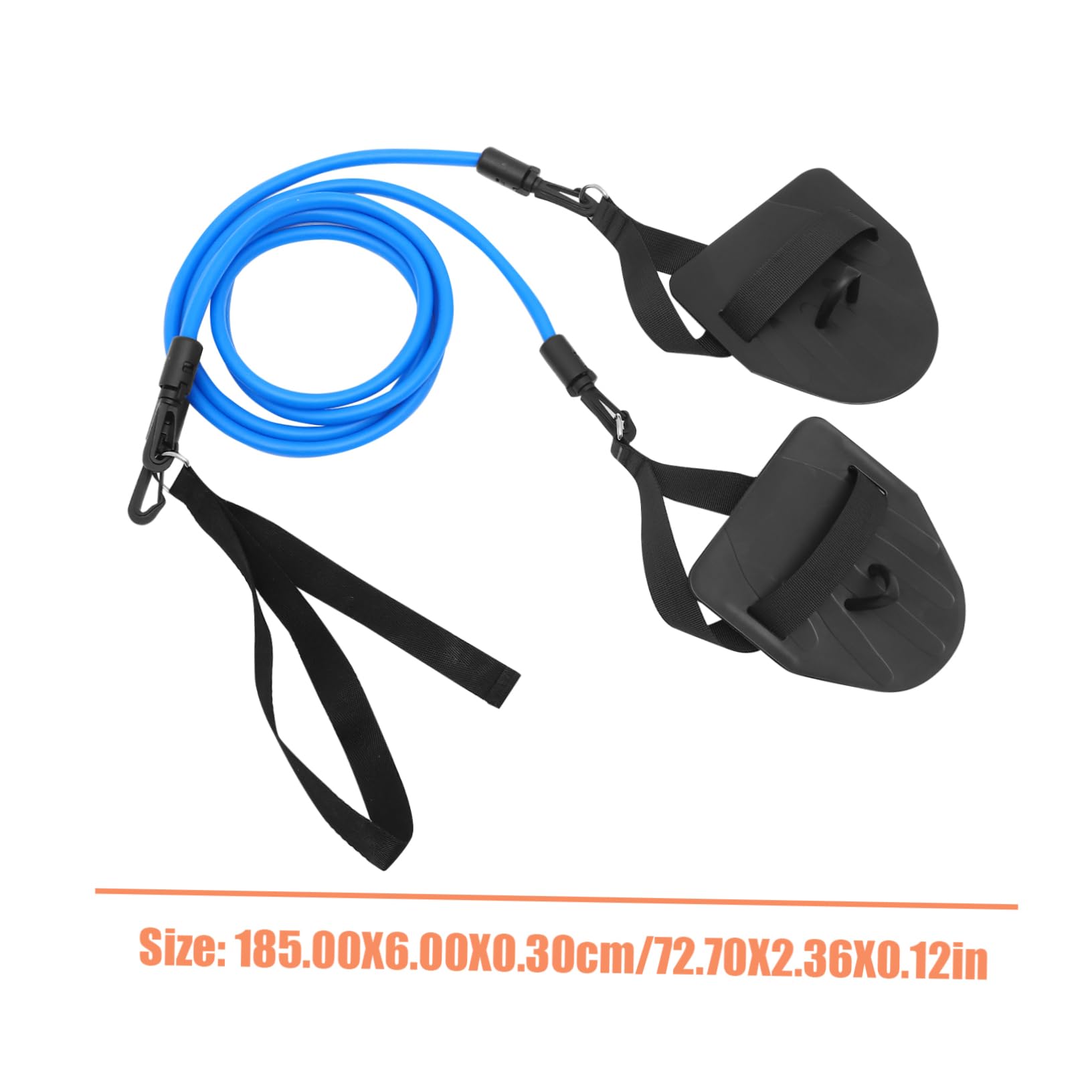 Sosoport Swim Resistance Band Harness Neoprene Belt for Comfort Static Swimming Belt Pool Training Tool