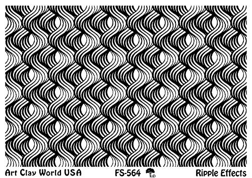 FlexiStamps Texture Sheets Ripple Effects Design - 1 Pc.