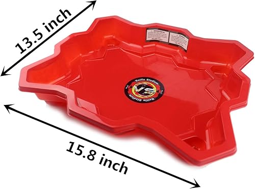 Miniatura 2 de Bey Battle Gyro Burst - Juego de accesorios para batalla (incluye 4 x Burst Gyro, 2 x Launcher, 1 x Stadium, 4 x pegatinas)