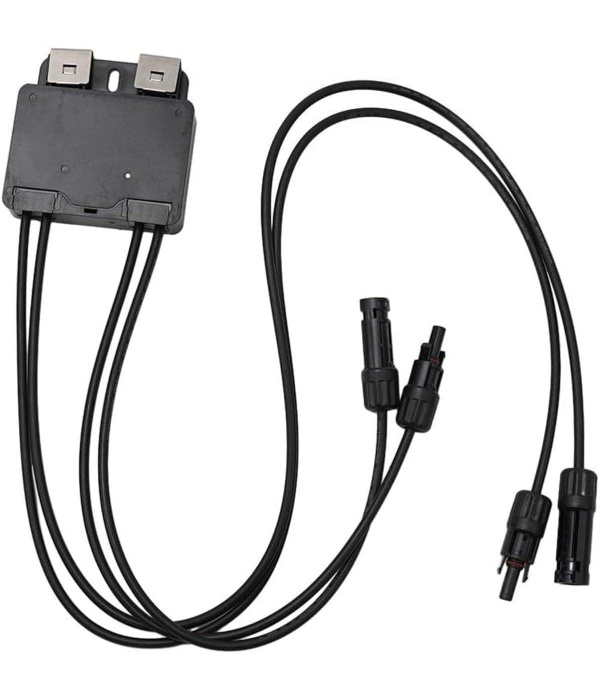 Ottimizzatore fotovoltaico, 600 W, ottimizzatore fotovoltaico, ottimizzatore di potenza fotovoltaica, adatto per moduli fotovoltaici, nero, 1 pezzo