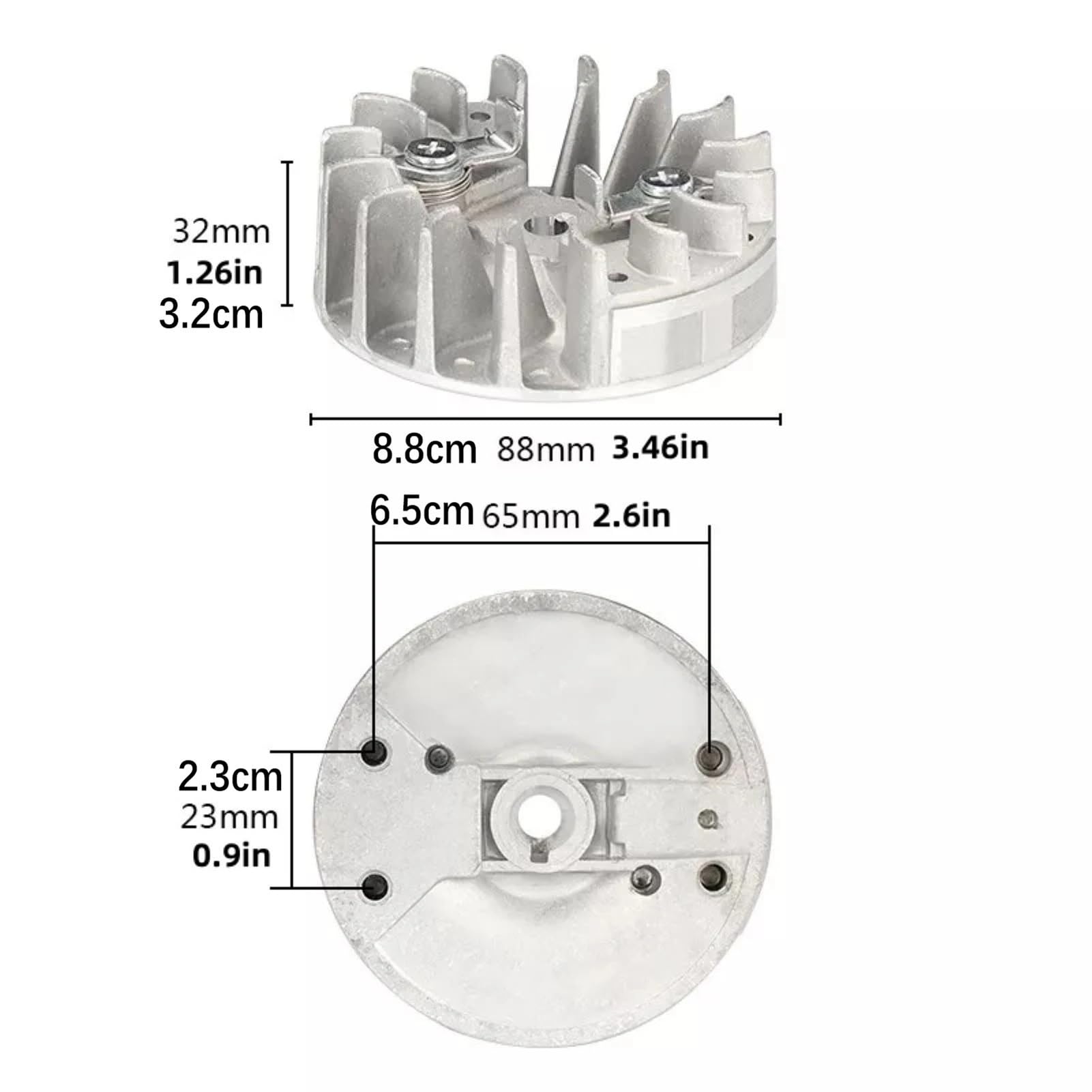 1Pc Kettensäge Schwungrad for H=usqvarna 136 137 141 142 Kettensäge CutterSaw Zubehör Ersatz