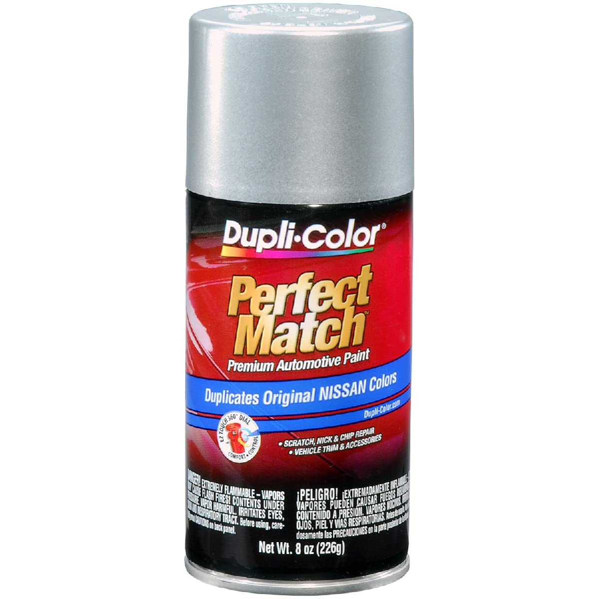 Dupli-Color Perfect Match Premium Automotive Paint, Platinum (M), 8 oz
